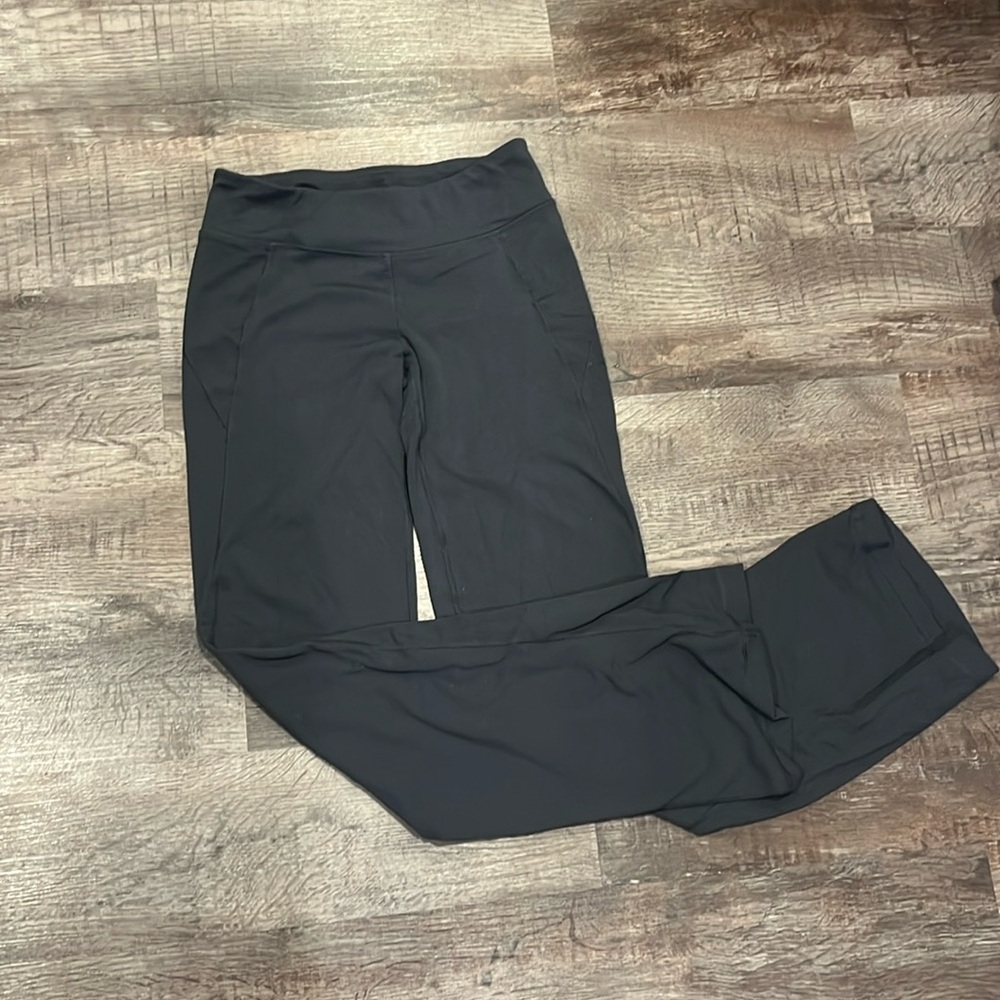 comfy gray flare leggings